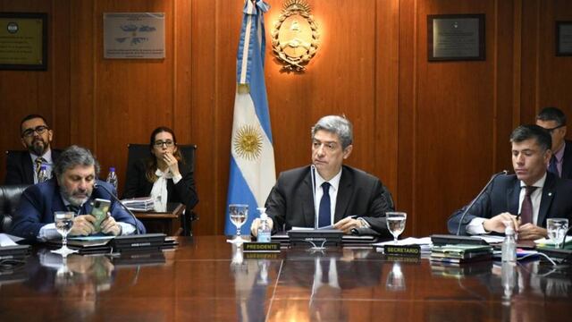 El Consejo de la Magistratura, encabezado por el presidente de la Corte Suprema, Horacio Rosatti. Foto: Corresponsalía.