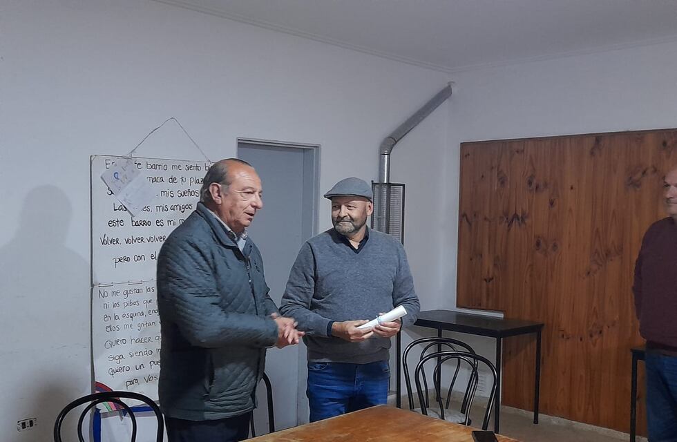 Sergio Baldini asumió como delegado de Copetonas