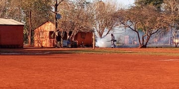 Para resguardar a los vecinos de la aldea de enfermedades como el dengue, zika y chikungunya.