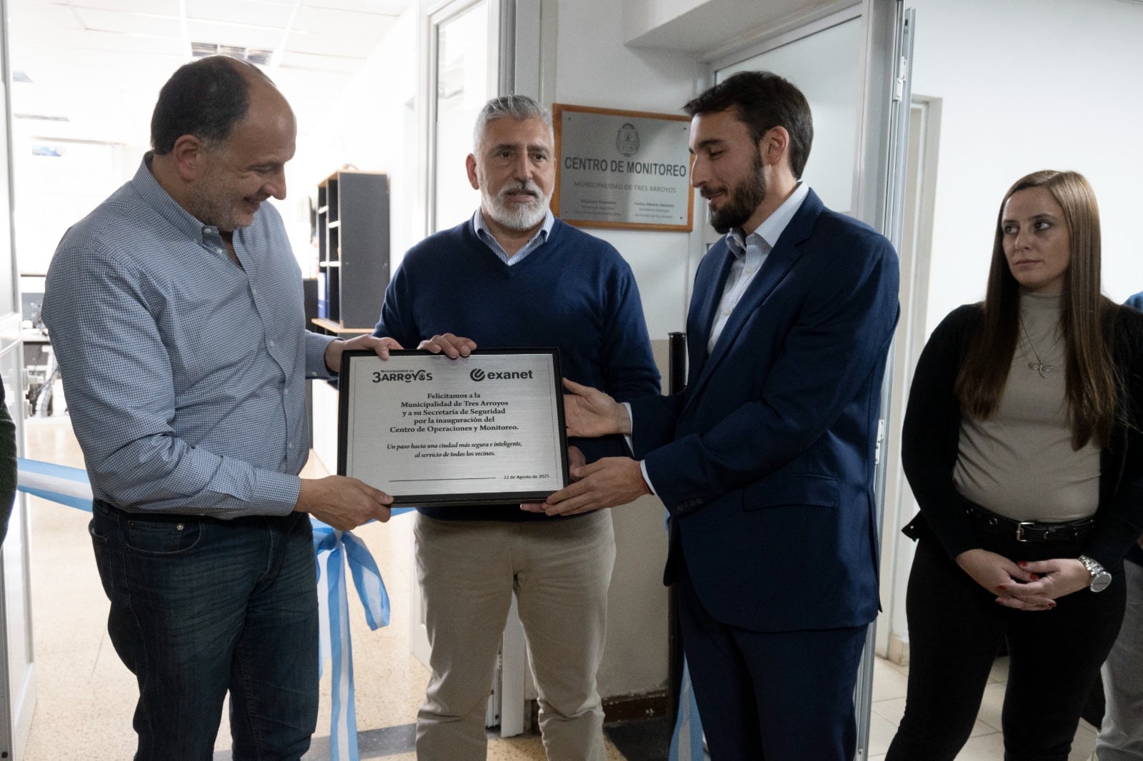 el Municipio inauguró el nuevo Centro de Monitoreo con tecnología de última generación