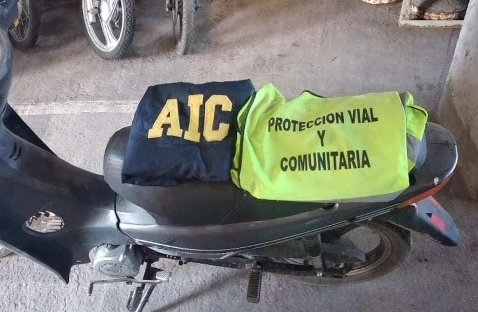 Controlando talleres, detectaron una moto con irregularidades
