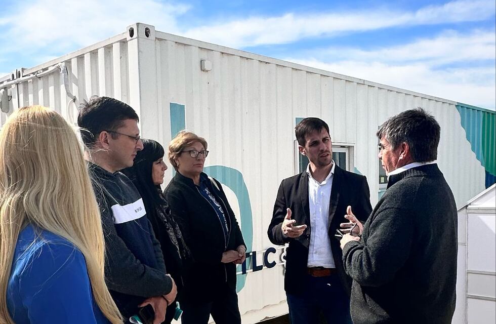 Leo Viotti y Lisandro Mársico visitaron el Parque Tecnológico Litoral Centro