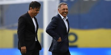 Gallardo pidió un minuto de silencio en el entrenamiento (AP / archivo)