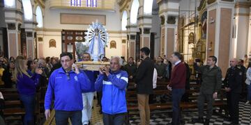 La Virgen Malvinera pasó por Rafaela