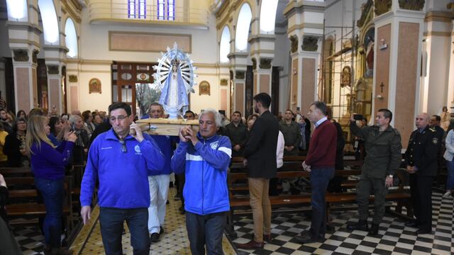 La Virgen Malvinera pasó por Rafaela
