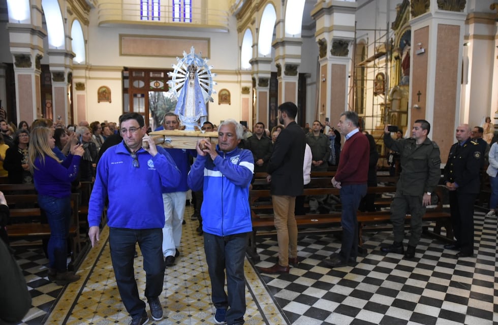 La “Virgen Malvinera” pasó por Rafaela