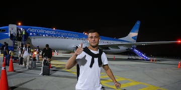 Santiago Longo, volante y capitán de Belgrano, se fue a Brasil para jugar a préstamo en el San Pablo (archivo Prensa Belgrano).