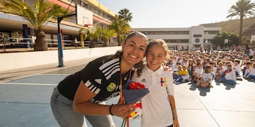 Camila Hiruela se convirtió en figura en Las Palmas de Gran Canaria, donde llevó al equipo local Heidelberg Volkswagen al campeonato de la Liga Iberdrola 24/25.