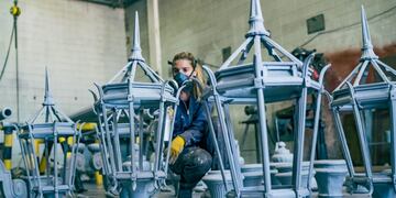 Intenso trabajo en los talleres del EMVIAL