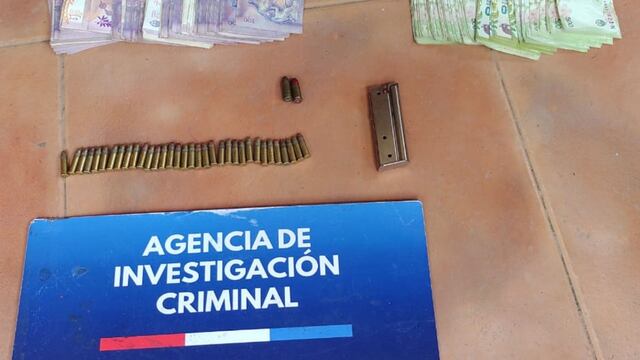 Material secuestrado en Ceres