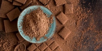 Cocoa en polvo.