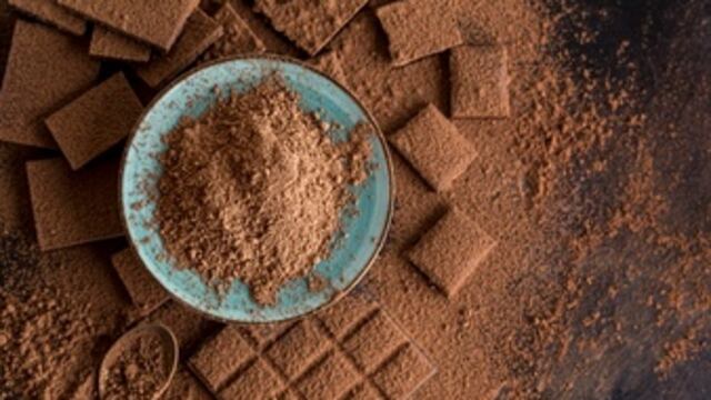 Cocoa en polvo.