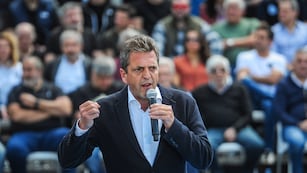 Sergio Massa, candidato a presidente de Unión por la Patria.