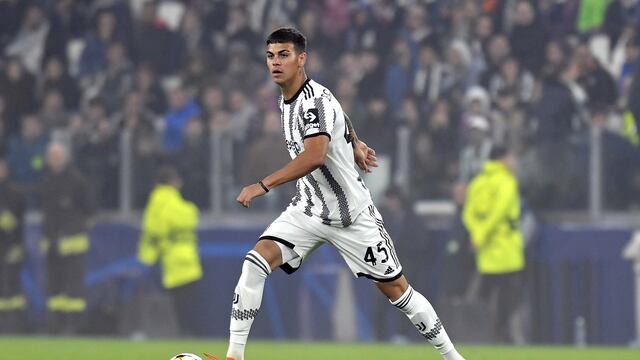 El juvenil argentino debutó en el primer equipo de la Juventus.