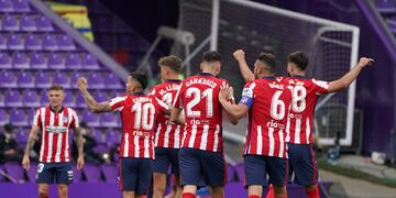 Ángel Correa marcó el empate para el Atlético de Madrid.