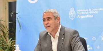 El ministro Ferraresi habló luego de la ola de renuncias. (Foto: Prensa Municipalidad Ushuaia)