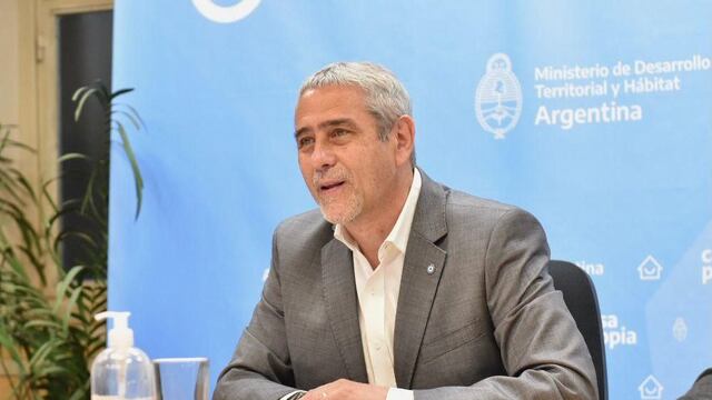 El ministro Ferraresi destacó la gestión de Hábitat llevada adelante por el intendente Vuoto