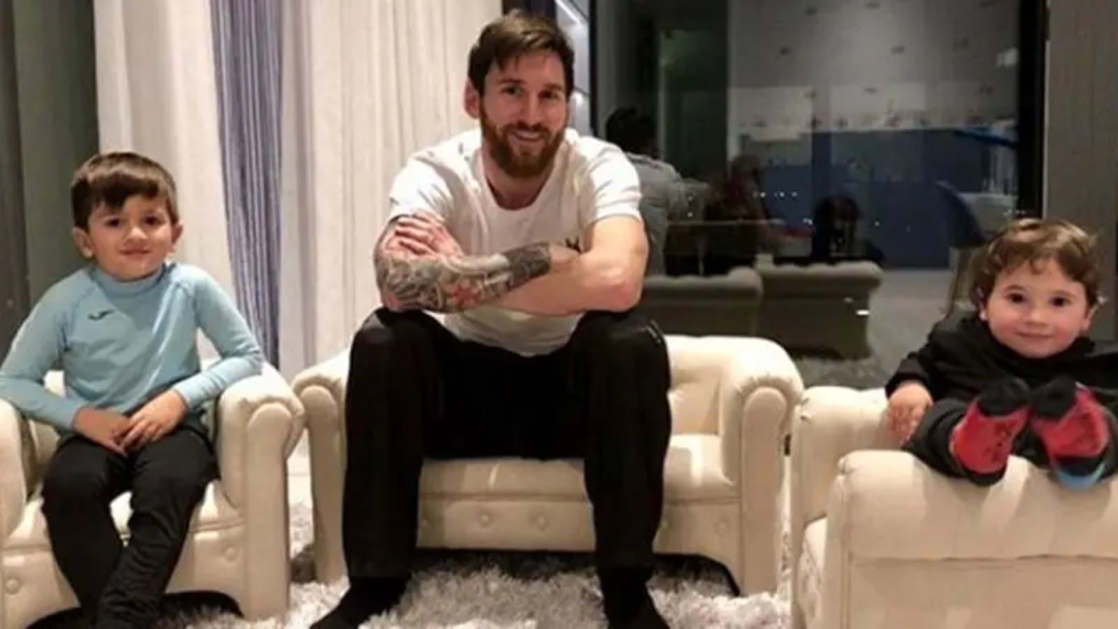Así es la casa de Messi en Barcelona