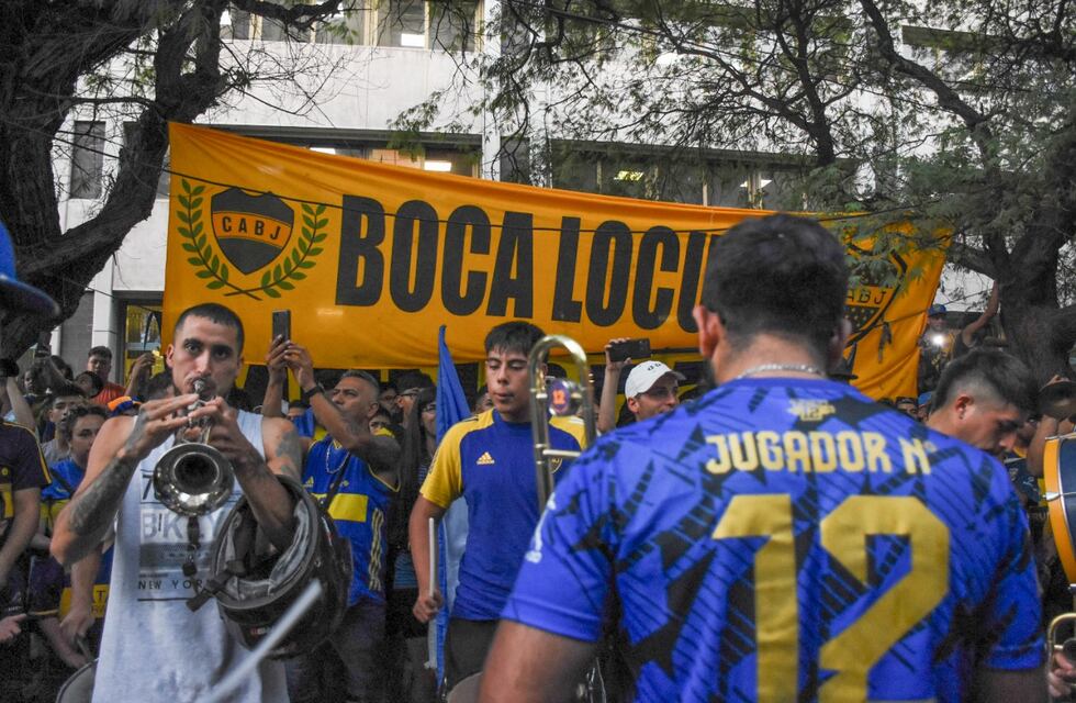 Las mejores imágenes del multitudinario festejo del Día Internacional del Hincha de Boca en Mendoza