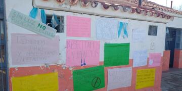 La Escuela rural de La Argentina, sin clases.