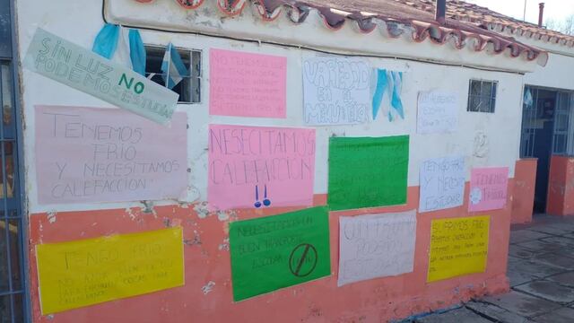 La Escuela rural de La Argentina, sin clases.