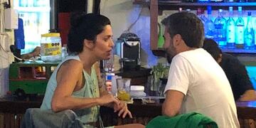 Luana Volnovich junto a Martín Rodríguez, su pareja, se fueron de vacaciones en México. El Gobierno había pedido que no viajen al exterior.