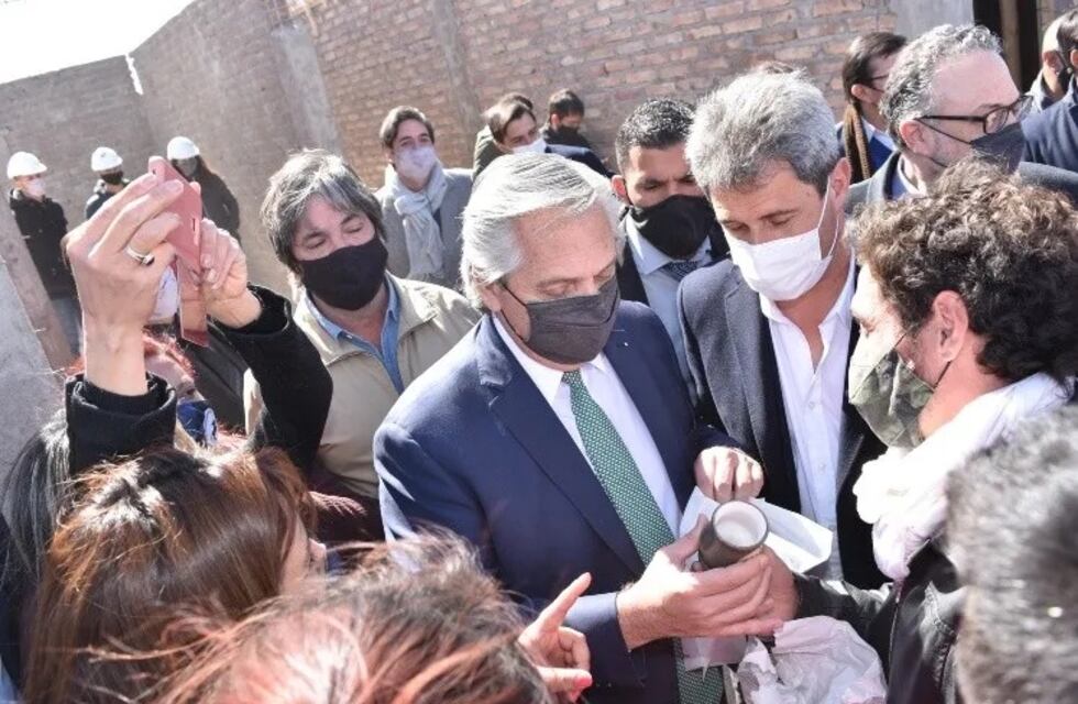 Alberto Fernández en San Juan: duro contra Juntos por el Cambio y un apoyo a Uñac por el tema Josemaría