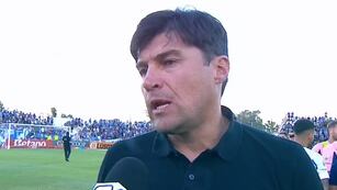 Alexander Medina habló luego del partido suspendido de Godoy Cruz y Talleres. (Captura de TV)