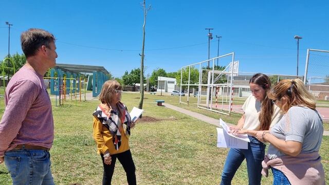 Colocarán nuevos juegos en la plaza del 2 de Abril