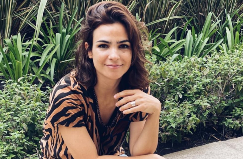 Diosa argentina: Agustina Cherri deslumbró con una microbikini total black en las playas de México