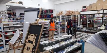 La Municipalidad de Ushuaia continúa con la desinfección de locales comerciales