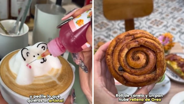 Descubrió una cafetería que hace lattes en 3D y se sorprendió con los precios: cuánto gastó.