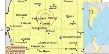Temblor en San Juan se sintió en San Luis