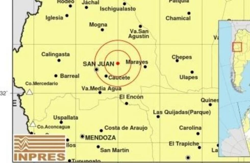 Tembló San Luis en la mañana de este viernes