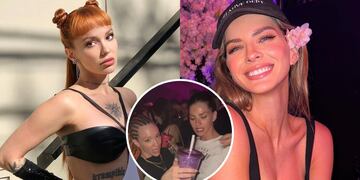 La Joaqui y la China Suárez bailaron juntas en un boliche al ritmo de “Chulo”, el hit de Bad Gyal con Young Miko