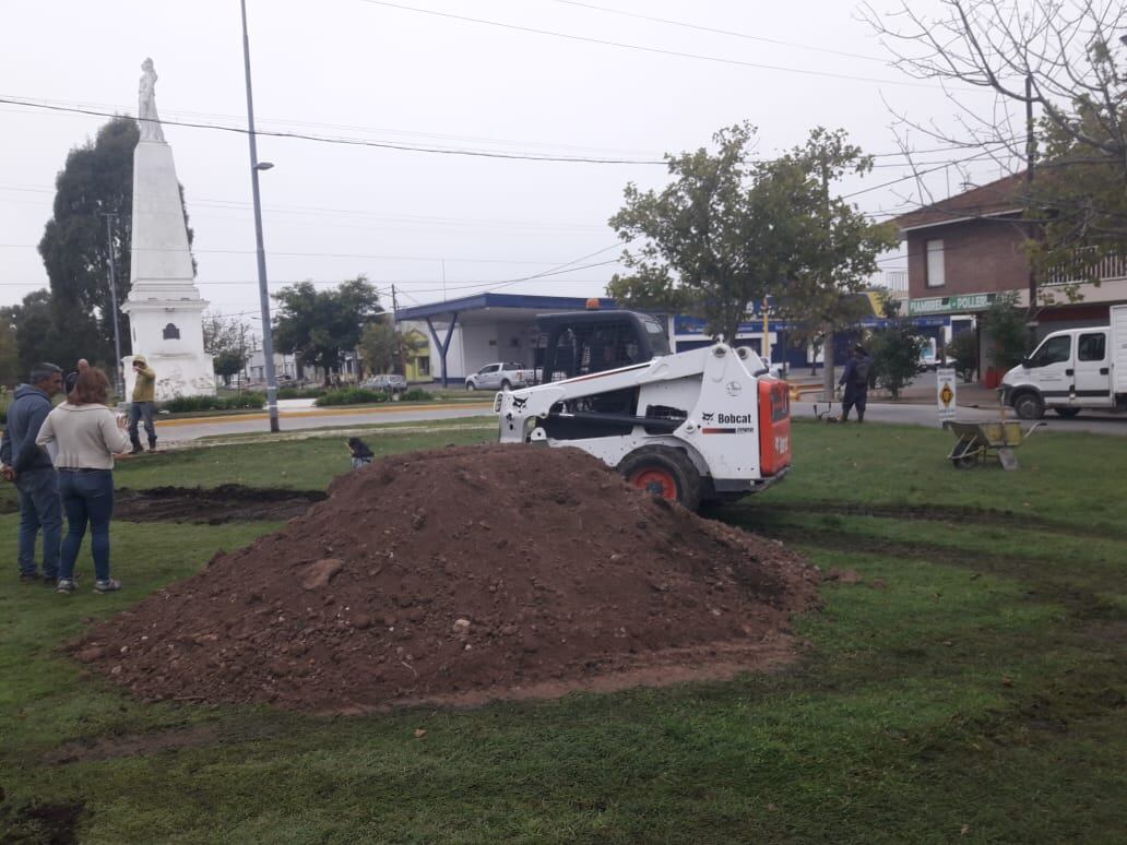 Inician trabajos en emplazamiento de la Estrella Amarilla