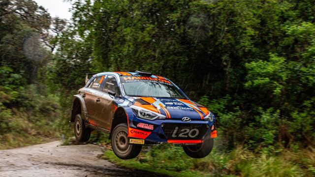 En su Hyundai i20 Rally2, Baldo buscará ahora el título cordobés en la clase mayor. (Rally Argentino)