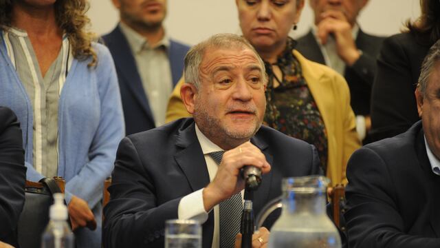 El senador Luis juez. (Federico Lopez Claro)