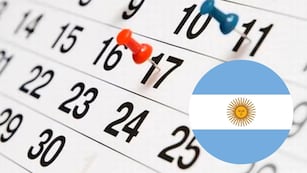 El calendario nacional de feriados para 2025