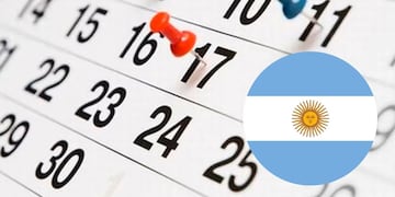 El calendario nacional de feriados para 2025