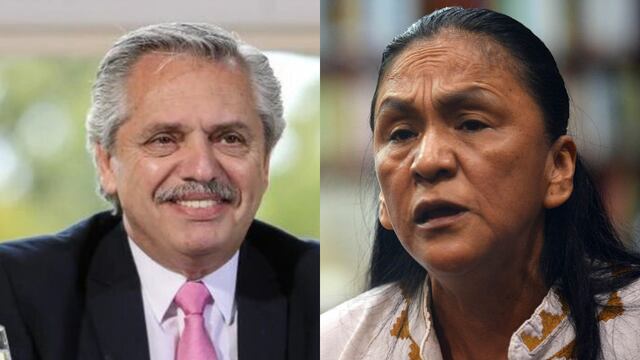 Alberto Fernández muestra su apoyo a Milagro Sala.
