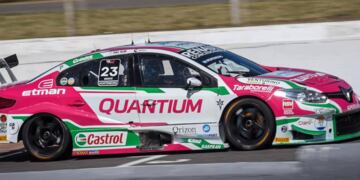 Nacho Montenegro, vencedor de la última del año para el TC2000, en el Oscar Cabalén.