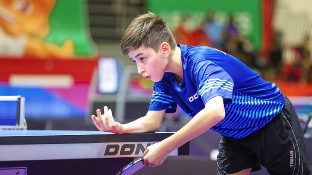 El mendocino Benjamín Archua se consagró campeón del mundo en tenis de mesa, U13 en el circuito WTT Youth Contender Lima 2022.