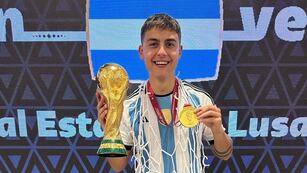 Paulo Dybala, uno de los cuatro cordobeses que se consagraron campeones en Qatar. (Instagram)