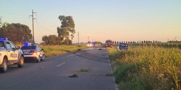 Accidente fatal entre Villa Concepción del Tío y Balnearia ruta 3