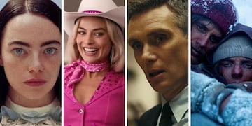 Todos los nominados a los Premios Oscar 2024.