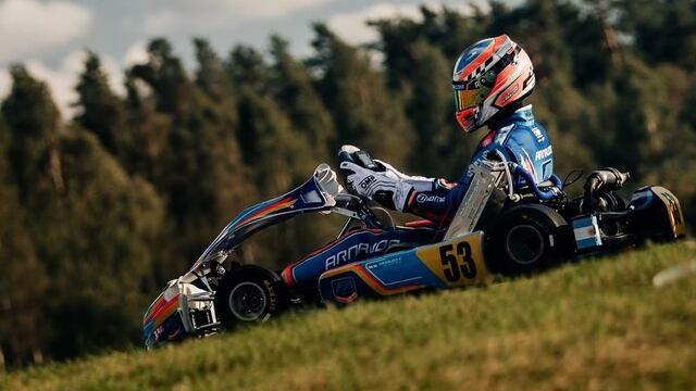 Fausto Arnaudo en el Åsum Ring de Kristianstad