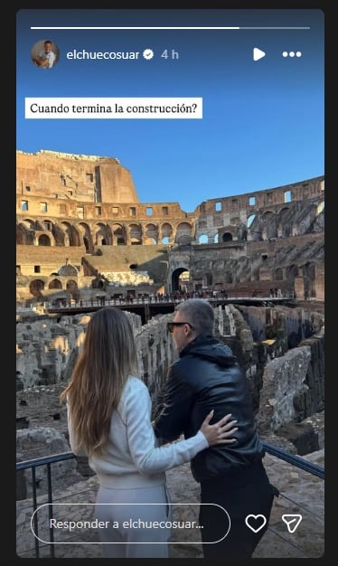 Adrián Suar y Rocío Robles, de novios