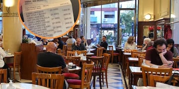 Pidió sadwiches de miga en Las Violetas y le cobraron esto