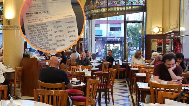 Pidió sadwiches de miga en Las Violetas y le cobraron esto
